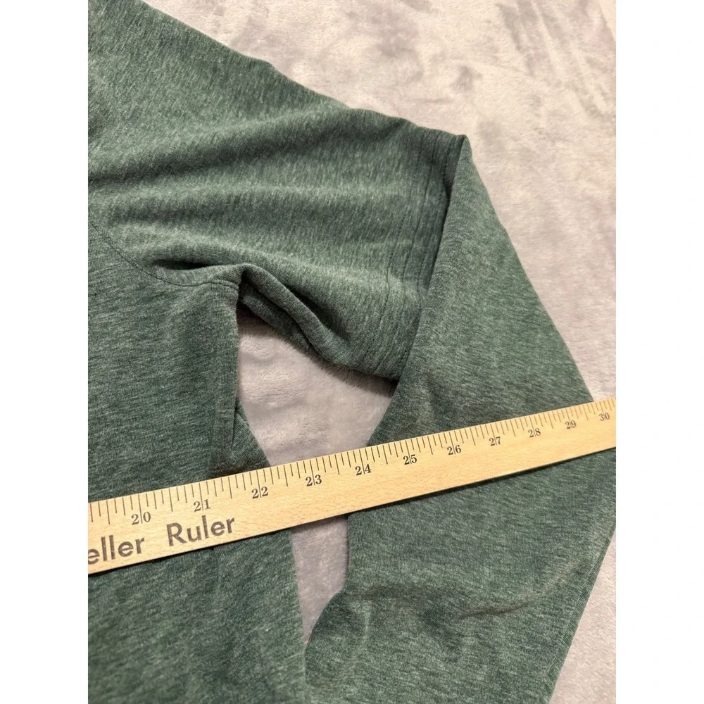 Nike Oakland Athletics MLB Pullover Mens Large Green Dri-Fit Quarter Zip Jacket